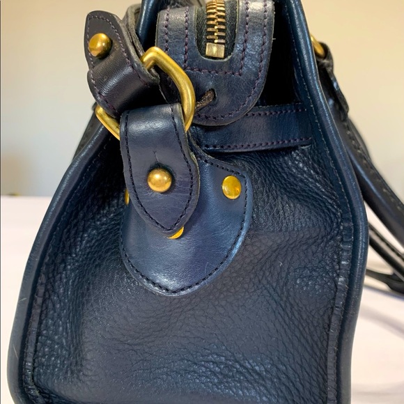 Dooney&Bourke•Vintage•Navy Blue•Leather - Picture 5 of 12